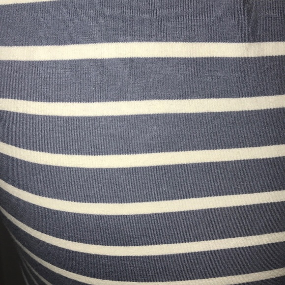 Blue and white striped dress - Picture 4 of 4